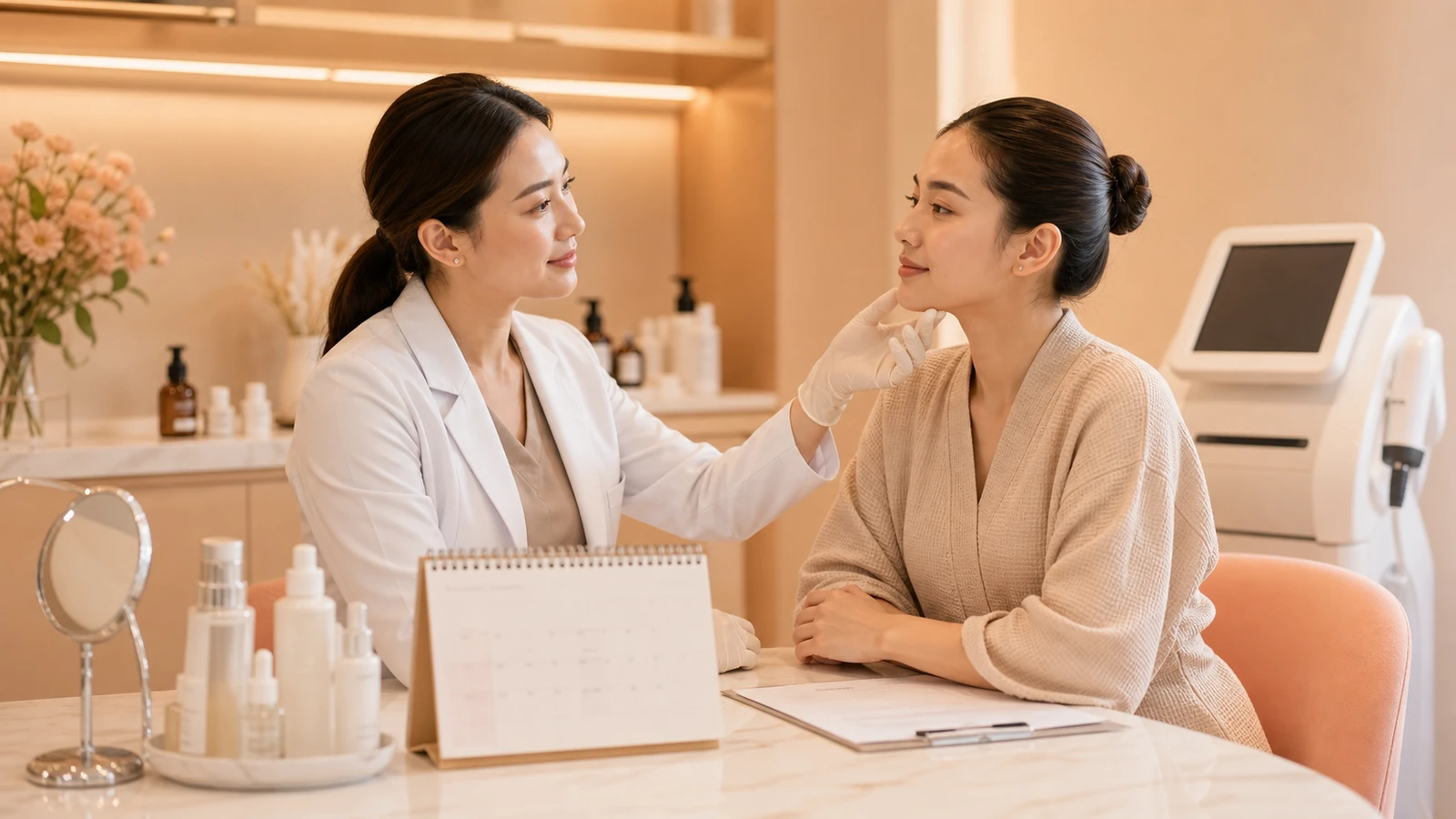 Affiner facial before event treatment timing visual featured image