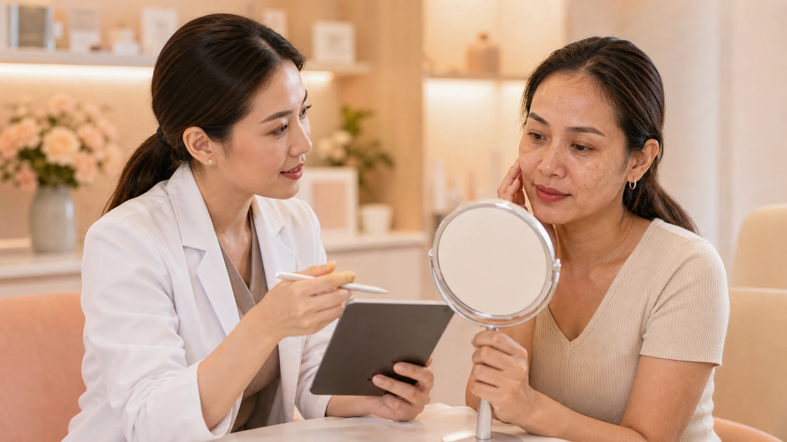 Affiner skin pigmentation treatment consultation visual featured image
