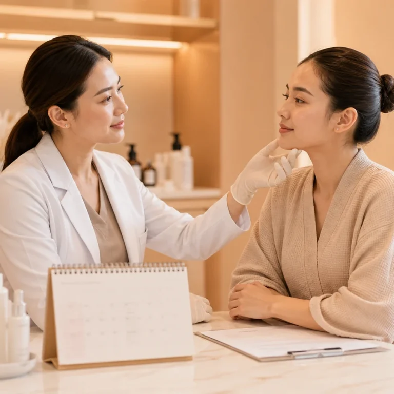 Affiner facial before event treatment timing visual featured image